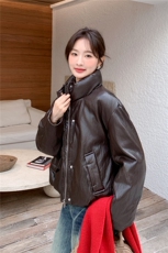 2025新款超柔金属丝蛋白皮50羽绒服1D066-P295-K395，女装羽绒服，1D066-1