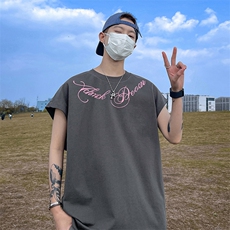 量大优供视频得物直播品质230克夏季纯棉背心无袖T恤WB221，男装背心/马甲，电商A486