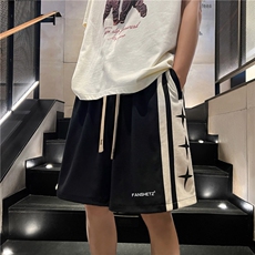 260g重磅菠萝格短裤大码休闲五分裤M-5XLFSDK07P38控58，男装牛仔裤，电商B219B