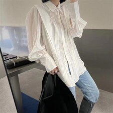 春季新款立体剪裁衬衣，其它，不凡