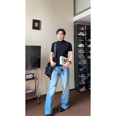 XZ809A/MTTT03/特P30/控58冰爽丝针织杉圆领T恤高品质，男装针织衫/毛衣，星座809A(原222-1)