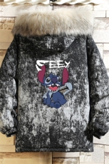 MC49038-P135日系潮衣男大码派克服男工装服外套袄砖墙，男装棉衣，电商A040A
