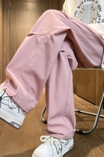 港风休闲裤冲锋裤伞兵裤宽松运动裤拖地裤束脚裤男KP815P45，男装休闲裤，星座1204-3