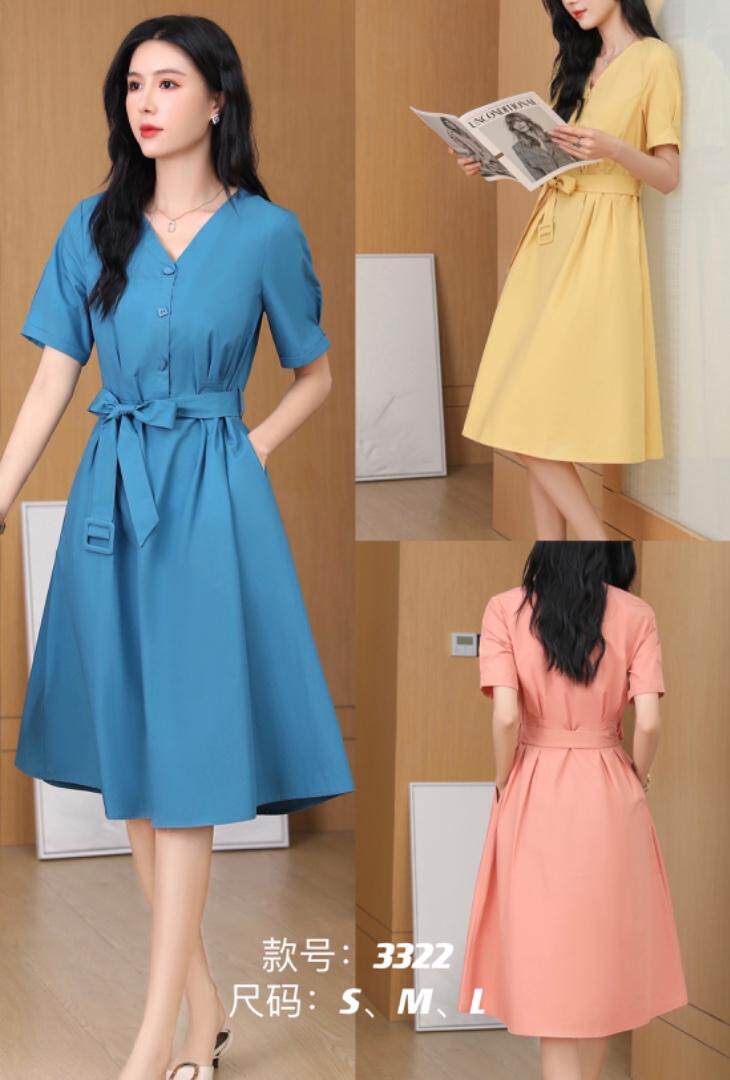 夏季新款韩版连衣裙，女装连衣裙，百妹仟红