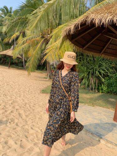 【现货】花色连衣裙，女装连衣裙，郭郭家