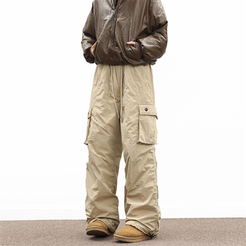 真！！标90绒羽绒裤内所暖工装伞兵裤A014-DY25099-P155，男装棉裤，电商A014