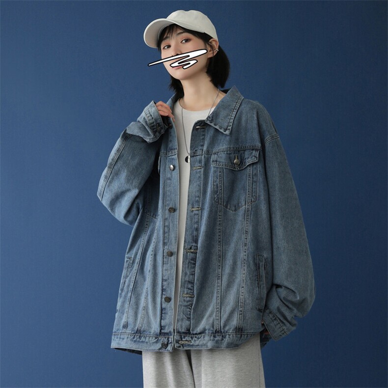 JK920-p65-限价98现货毛毯平铺港风大码牛仔ins外套cityboy,女装短外套,星座116