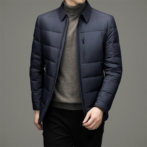 2023冬季休闲男士羽绒服青年男装加厚保暖90%白鸭绒ZL2277-P245图片
