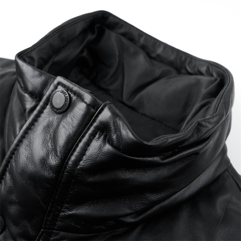 BG5602冬季男士海宁真皮羽绒服头层绵羊皮夹克羽绒内胆百搭外套,男装夹克,电商B360A（原721A）