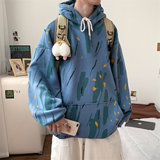 W33常年供货圆领大码字母印花卫衣外套春秋学生青少年外衣潮简约，男装卫衣，星座115A(原星座507）