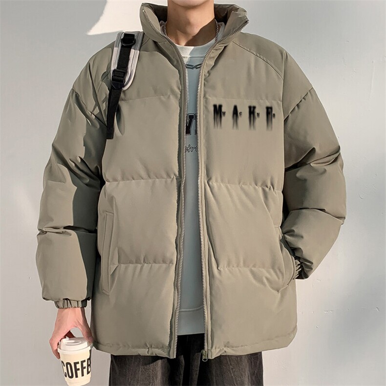 2024 冬季新款 光影墙大码印花立领棉衣M-5X HM24549-28-特P50图片