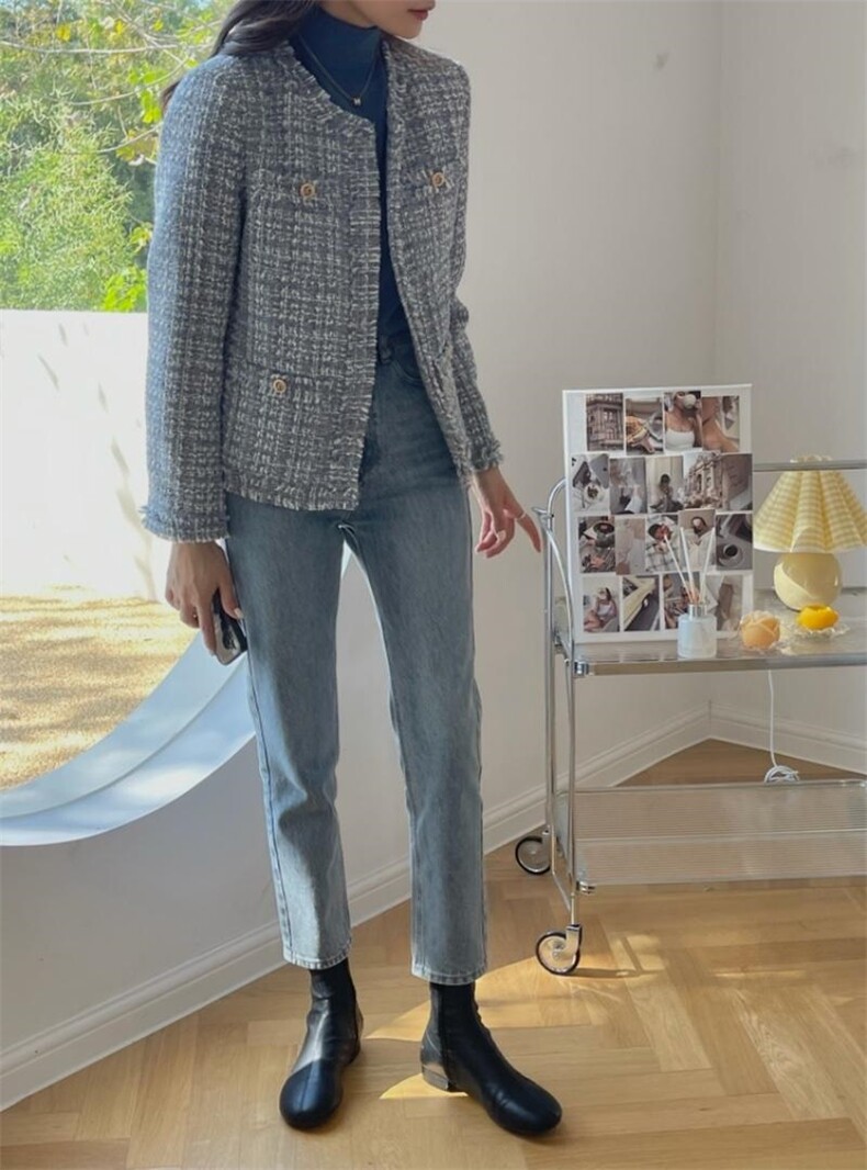 2021新款小香风系列/蓝色系，其它，奥瑾