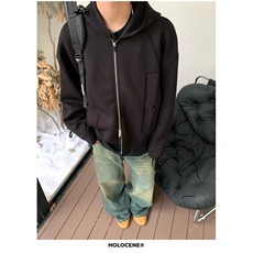 慵懒文艺时尚重磅卫衣外套潮流百搭日系新款简约513AWT2365P65，女装短外套，星座513A