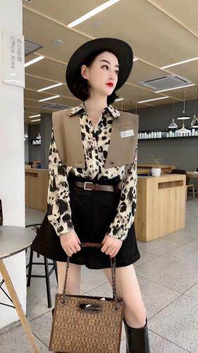 衬衣配披肩两件套，其它，转角爱尚