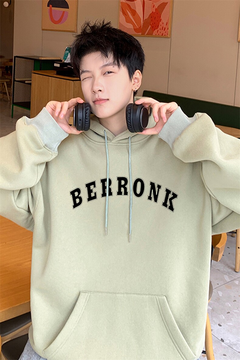 ！连帽圆领卫衣男装港风帽衫男LM71-P35,男装卫衣,电商B367