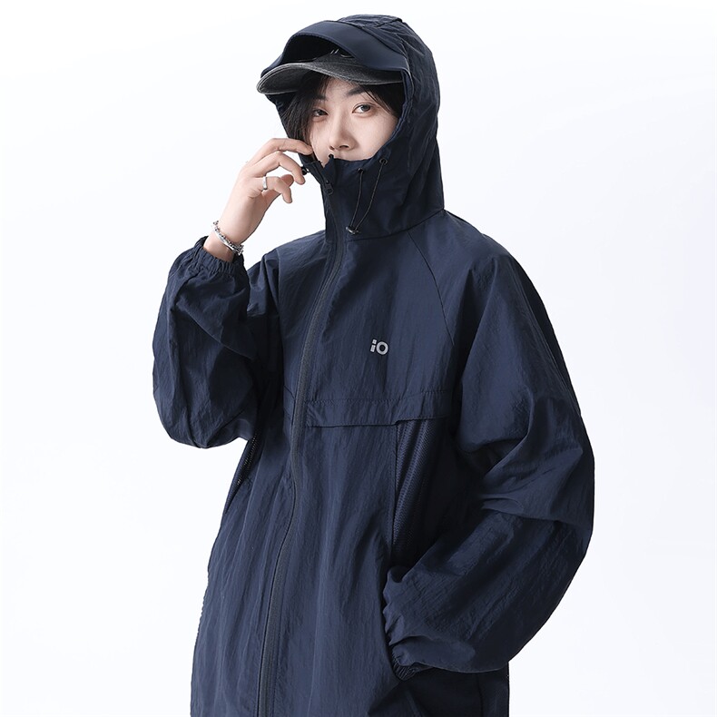 夏季防晒衣男潮流百搭工装夹克外套跑步运动钓鱼防晒服速干冲锋衣,男装夹克,星座601-1