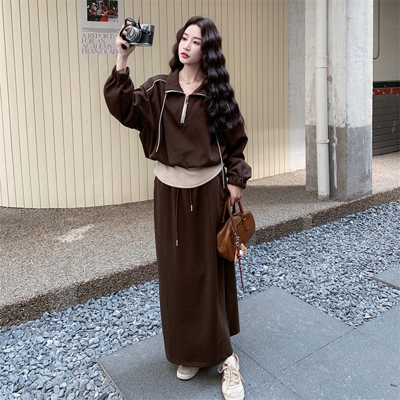 秋装新款~！大货已出！2D112-5570慵懒风两件套装P175控258,女装套装/套裙,2D112