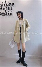 (现货)秋季新款羊绒大衣，其它，雅克赛奇