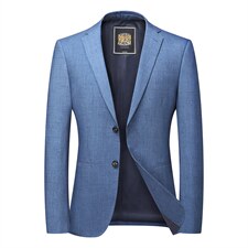 口袋中年春季长袖时尚翻领单排扣2023年上衣裤子西服BGW82373-5，男装西服，钱塘6003（原4033）