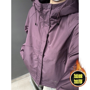 现货5W件冬季三防美式boxy解构连帽雪山冲锋衣棉衣男女棉服厚外套图片