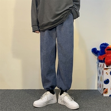 秋冬舒适百搭加绒加厚休闲裤TY040-1特批35-加绒特批40，男装休闲裤，星座718-1