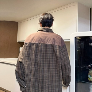 男春季新款长袖衬衫外套 HX02 P36图片