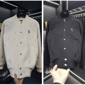 (网络图慎用有大货)轻奢欧货棒球领外套刺绣上衣 313B-JK72-P100图片