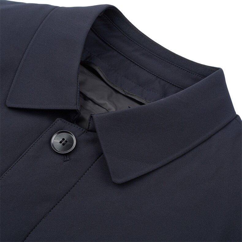 新款冬脱卸内胆羽绒服休闲翻领外套中年爸爸装YYYR028892-P245,男装羽绒服,电商B212（原钱塘6029）