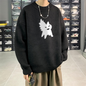高质量！秋冬季半高领毛衣男士加绒加厚线衣男针织衫男MY170-P45图片