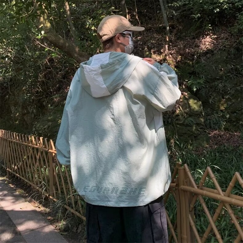青春流行男机能撞色拼接防晒外套F12P42,男装夹克,星座1116-2