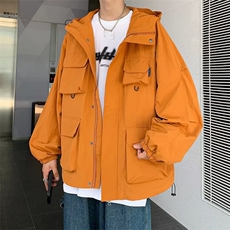 户外山系机能冲锋衣立领外套春秋季美式工装夹克上衣男W5570-P58，男装夹克，星座512-2