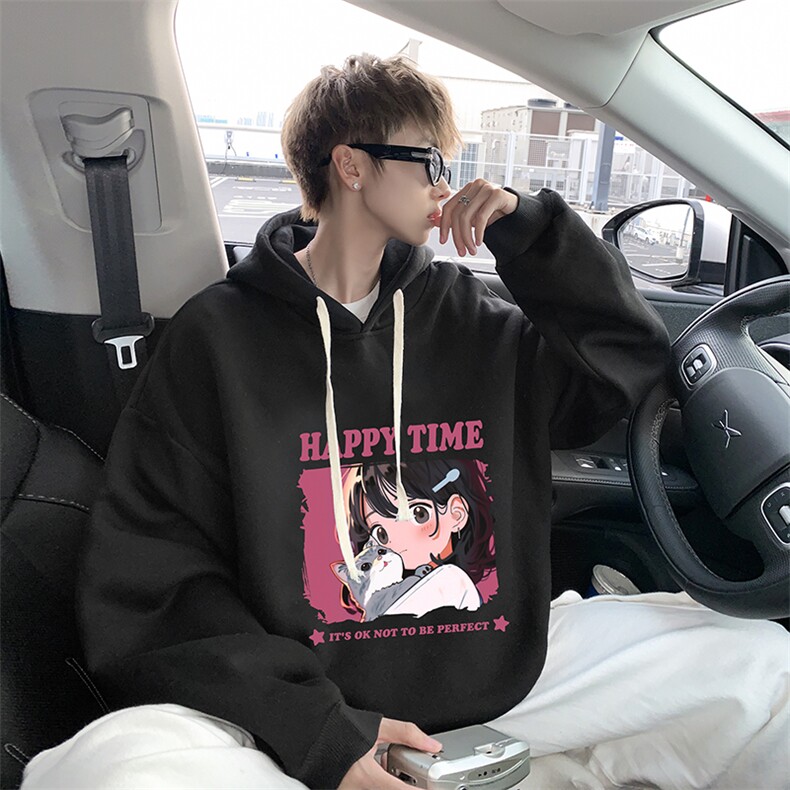 8XL连帽卫衣男大码胖子帽衫大号运动服WY2353-P35加绒款-P40,男装卫衣,电商A040