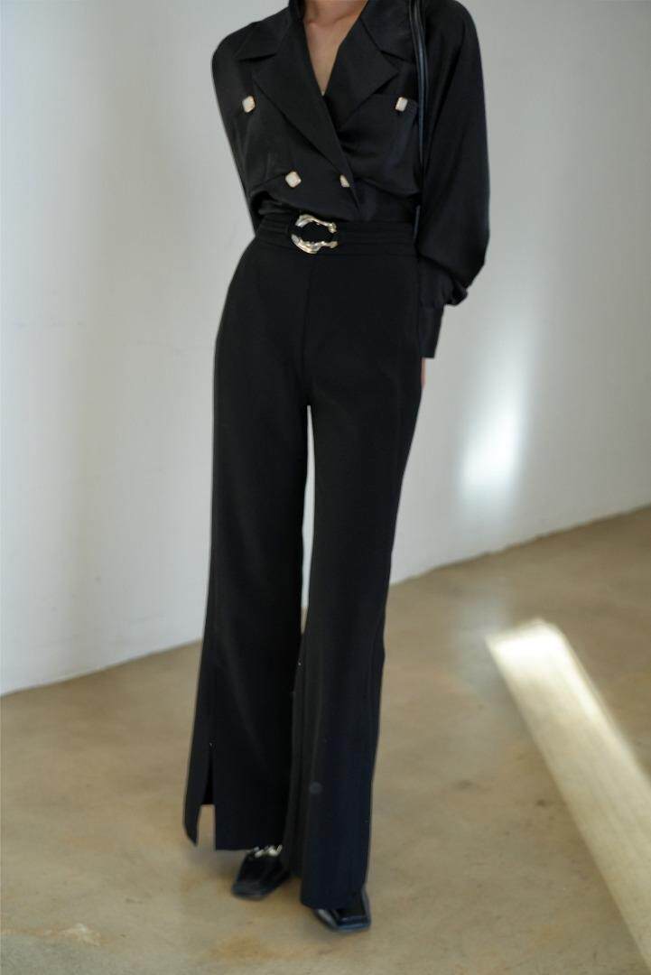 微喇包容性造型腰—百搭显腿长西裤，其它，GN