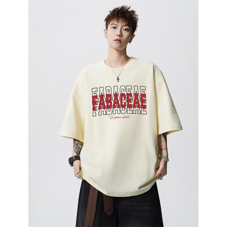 240g美式重磅短袖T恤FSDX257M-5XL特批25无差价控48,男装T恤,电商B219B