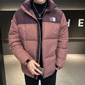 2025冬季标50绒男立领时尚帅气潮流保暖拼接羽绒服YR8087-P175图片