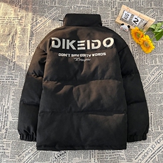2023冬季新款港风摆拍大码麂皮绒印花棉衣M-5XHM22602-P115，男装棉衣，电商A022