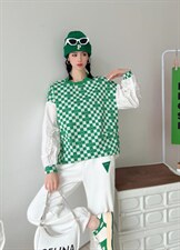 春款拼接卫衣，女装卫衣/绒衫，英雅姿秀