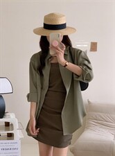 香丽迪网红chic高级感丝滑醋酸外披两件套，其它，香丽迪1