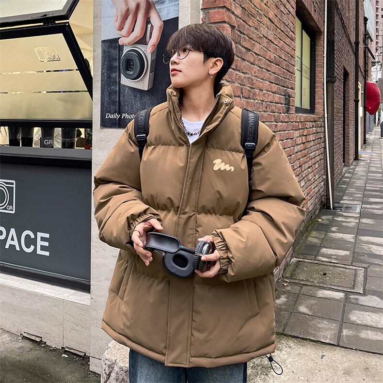 现货抖音得物可供视频冬季三防加厚羽绒棉衣外套面包棉服81157,男装棉衣,电商A486