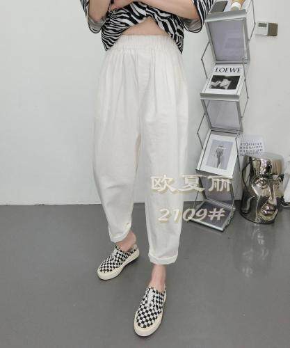 时尚休闲裤，女装休闲裤，欧夏丽