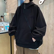 秋季2023新款休闲宽松冲锋衣女春秋设计感小众高级感外套JK7011，男装夹克，星座1116A-1（原606A）