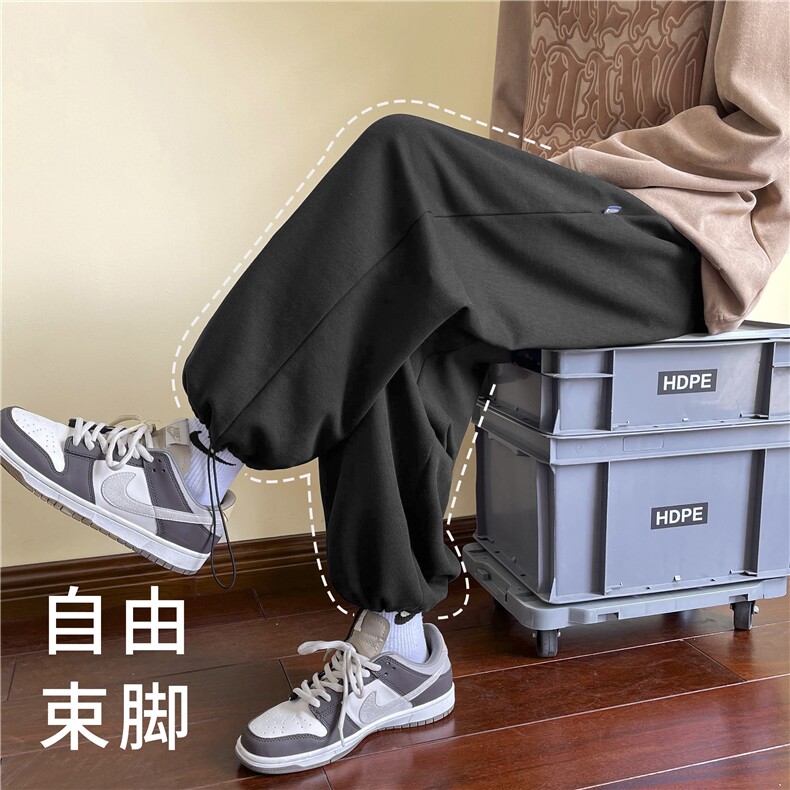 2023秋冬新款舒适休闲百搭修身束脚长裤WK85-特批25,男装休闲裤,星座718-1