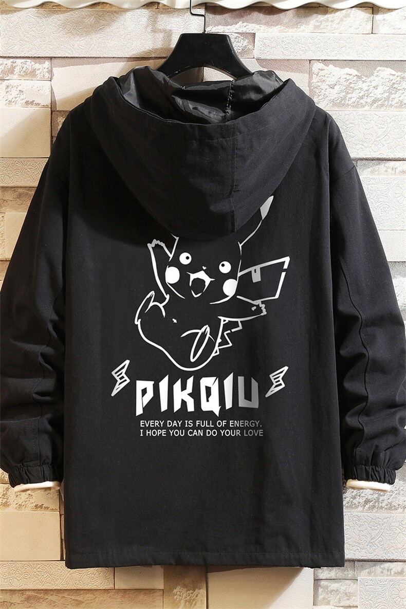 JK41078-P85加棉款-P115纯棉连帽夹克男士大码工装夹克男砖墙,男装夹克,电商A040A