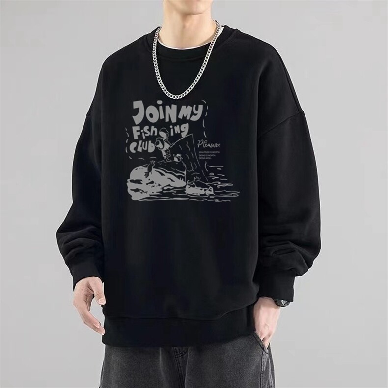 卫衣男女圆领宽松情侣款韩版潮流上衣WY111-P34,男装卫衣,星座208-5