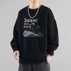 卫衣男女圆领宽松情侣款韩版潮流上衣WY111-P34，男装卫衣，星座208-5
