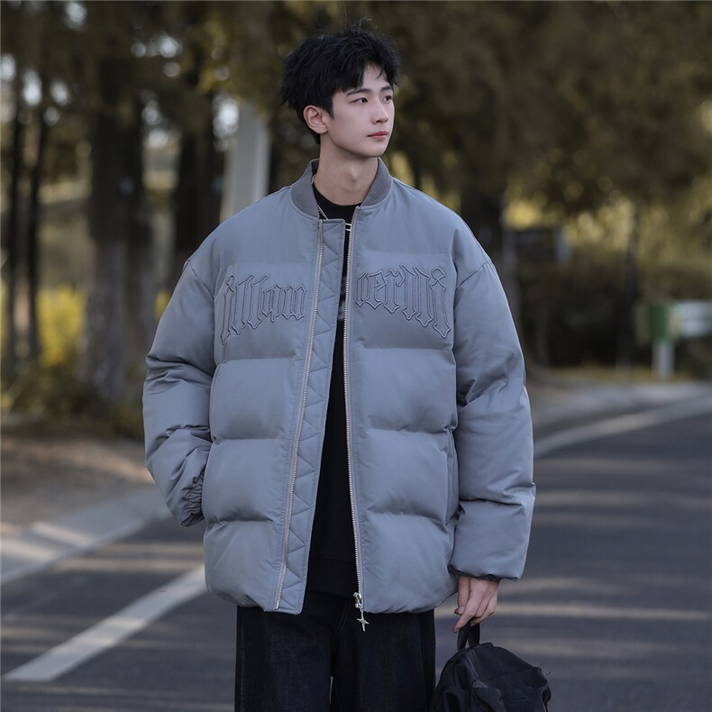 高品质23/冬季美式立体绣棒球服棉衣XMY2311-P115控158抖音控178,男装棉衣,电商B370