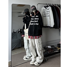 抖音卫衣拼接时尚穿搭抖可送样A061-AW00775-特P30-65棉35涤，男装卫衣，电商A061