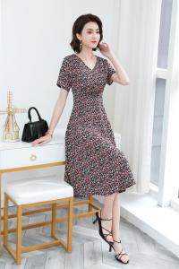 现货小碎花连衣裙，女装连衣裙，欧雅斯丹·尔