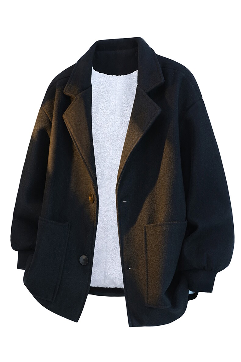 A178-XF001JR-P75加绒秋冬季大衣西服,男装西服,电商A178