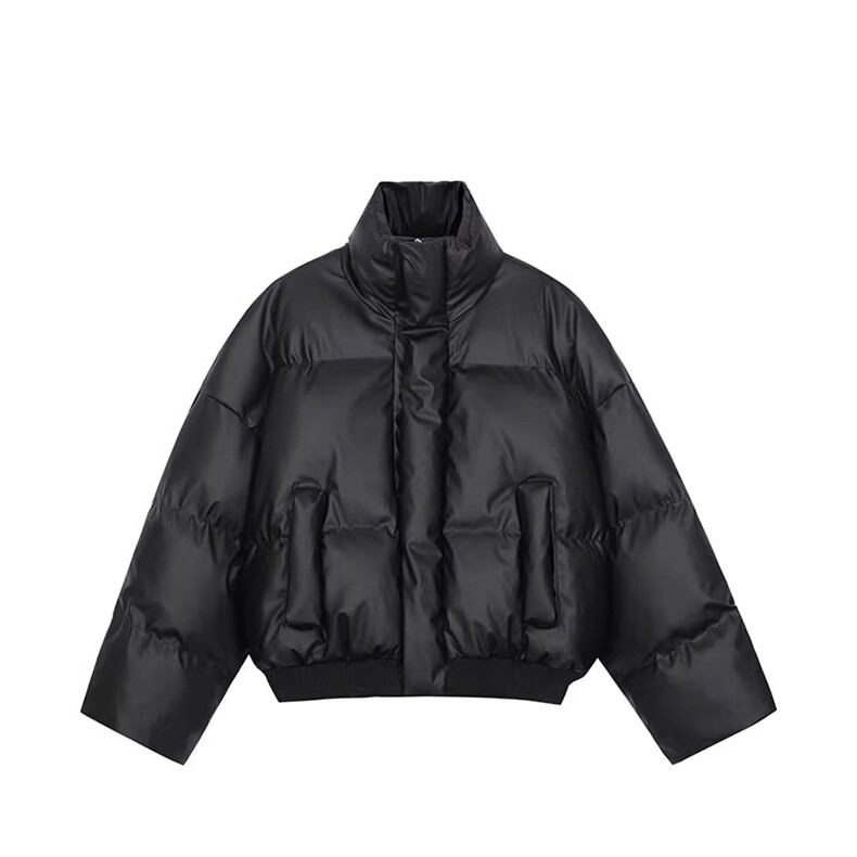 短款pu皮棉服男冬季棉衣面包服外套MY258P80直播,男装棉衣,星座1904A
